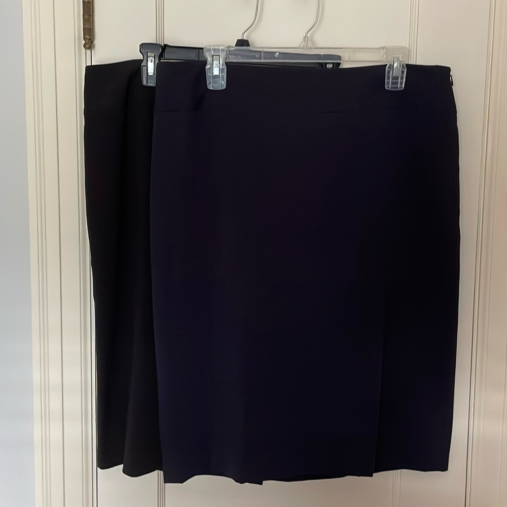 Two pencil skirts; size 12T